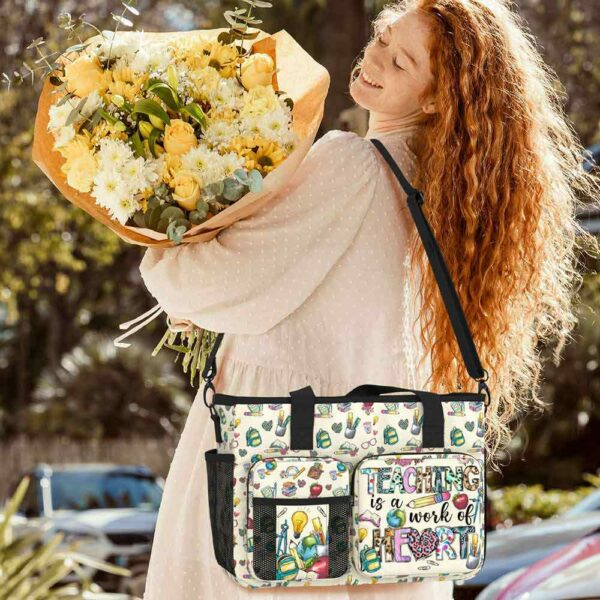 WB-U-Job-WOH-Tcer-241102NA10 @ teacher Work Of Heart-Teacher Work Of Heart Work Bag